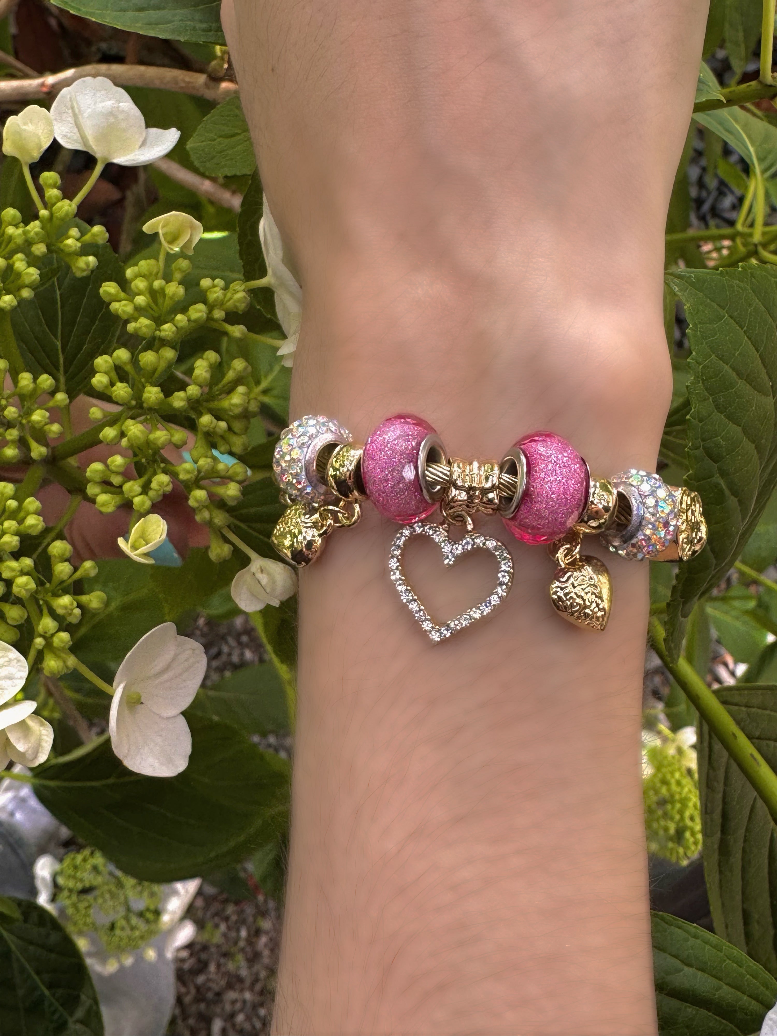 Bracelet charms "Iris"